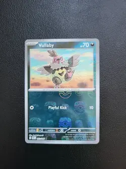 Vullaby Master Ball Holo Pokemon Card, White Flare, 063/086 - Image 1