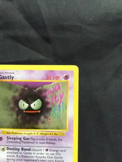 Pokemon Cards: Base Set 1st Edition Common: Gastly 50/102 - Image 3