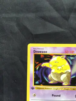 Pokemon Cards: Base Set 1st Edition Common: Drowzee 49/102 - Image 2