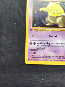 Pokemon Cards: Base Set 1st Edition Common: Drowzee 49/102 - Image 5
