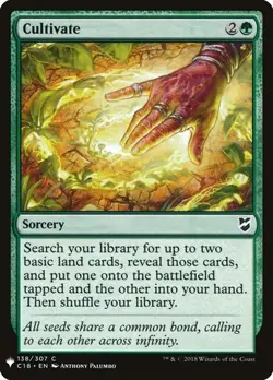 MTG - Cultivate - The List - Magic the Gathering - Image 1