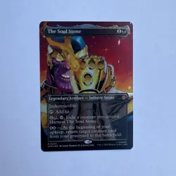 Magic The Gathering The Soul Stone (Borderless) Marvel’s Spider-Man SPM MTG FOIL - Image 3