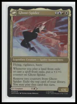 MTG Gwen Stacy Foil Rare Marvel Spider-Man Universes Beyond 2025 - Image 2