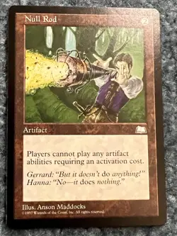 MTG Null Rod Weatherlight - Image 1
