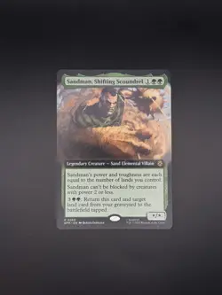 Sandman, Shifting Scoundrel Extended Art Foil 0266 Marvel’s Spider-Man Magic - Image 1