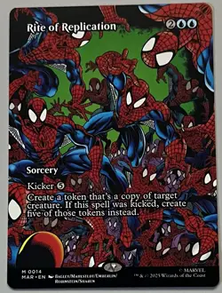 MTG Marvel Universe Rite of Replication Sorcery MYTHIC REGULAR #0014 - Image 1