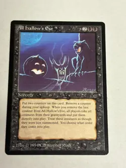 ***English All Hallow's Eve*** MTG Legends Magic LP See Pictures! MTG - Image 1