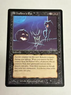 ***English All Hallow's Eve*** MTG Legends Magic LP See Pictures! MTG - Image 2