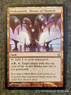 DUSKMANTLE, HOUSE OF SHADOW Ravnica MTG Magic the Gathering Card (DS3D1H1). - Image 1