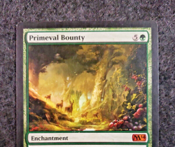 Primeval Bounty 2014 M14 Core Set 190/249 MTG Magic the Gathering NM (DS3D1J2) - Image 3