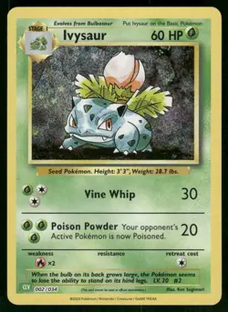 Ivysaur 002/034 Classic Collection Holo NM Pokemon Trading Card Game Classic - Image 1