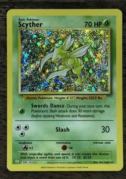 🌱 Scyther CLV 006/034 🌱 - Pokemon TCG Classic Collection - NM Pack Fresh - Image 1