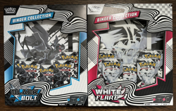 Pokemon Black Bolt & White Flare Binder Collection Set of 2 Mint Factory Fresh!! - Image 1