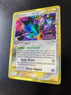 Pokemon Reverse Holo STAMPED Gyarados - Holon Phantoms 8/110 EX/NM - Image 2