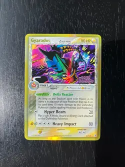 Pokemon Reverse Holo STAMPED Gyarados - Holon Phantoms 8/110 EX/NM - Image 3