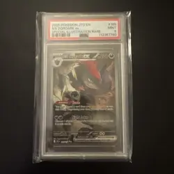 2025 Pokemon JTG EN - N’s Zoroark Ex Special Illustration Rare #185 Mint PSA 9 - Image 1
