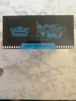 Pokemon TCG Black Bolt Pokemon ETB Elite Trainer Box new factory sealed - Image 5