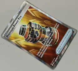 Pokemon Mega Evolution Premium Power Pro Item Trainer Ultra Rare HoloFoil - Image 2