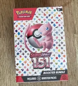 Pokemon TCG Scarlet & Violet 151 English Booster Bundle - New & Sealed 820650853210 - Image 1