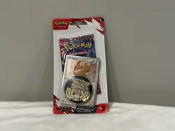 Pokemon Destined Rivals Blister Pack With Coin And Eevee Promo! NEW & SEALED - Image 1