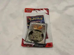 Pokemon Destined Rivals Blister Pack With Coin And Eevee Promo! NEW & SEALED - Image 3
