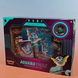 SCHWERT & SCHILD AQUANA VMAX PREMIUM KOLLEKTION POKEMON - 2021 SEALED DEUTSCH - Image 1