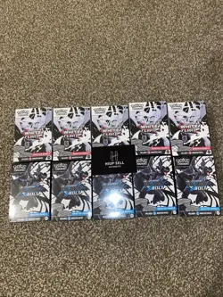 Pokemon TCG Black Bolt & White Flare Booster Bundles - Sealed Set 5x each - Image 1