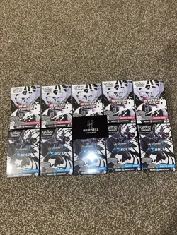 Pokemon TCG Black Bolt & White Flare Booster Bundles - Sealed Set 5x each - Image 2