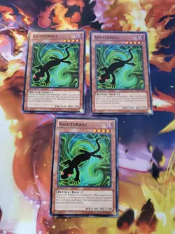 Yugioh - Kagetokage YS13-EN016 VLP 1st ed Common x3 - Image 1