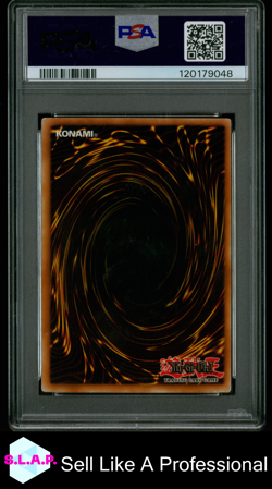BLCK ROSE DRAGON CSOC-GHOST RARE-GER. YU-GI-OH! CSOC 2008 DE039 PSA 6 - Image 2
