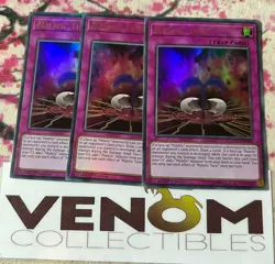 3x (M/NM) - *EURO* Malefic Tune - DUOV-EN046 - Ultra Rare - 1st Edition YuGiOh - Image 1