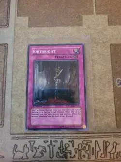 YUGIOH BIRTHRIGHT STON-EN057 SUPER 1ST ED NM - Image 1
