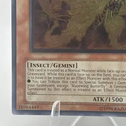 Yugioh! MP Blazewing Butterfly - TAEV-EN089 - Ultimate Rare - Unlimited Edition - Image 4