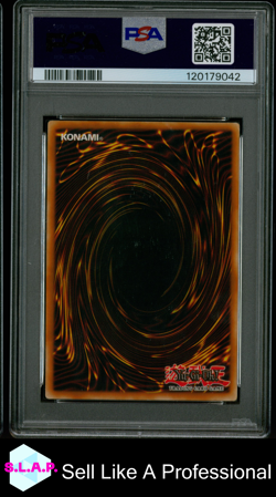 THOUSAND-EYES RSTRCT. 1ST EDITION-GER YU-GI-OH! PSV 2002 G084 PSA 8 - Image 2