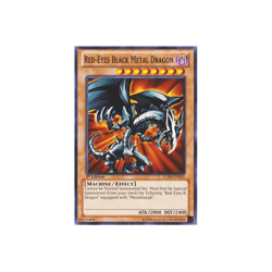 Red-Eyes Black Metal Dragon Yu-Gi-Oh! LCJW-EN031 1st Common - Image 1