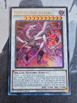 Yugioh Bystial Dis Pater CYAC-EN041 Ultra Rare NM 1st Edition - Image 1