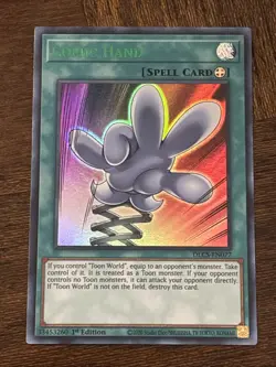 Comic Hand (Green) DLCS-EN077 Dragons of Legend 1st Edition Ultra Rare LP - Image 1