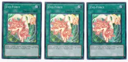 YUGIOH - 3x Evo-Force x3 - ORCS-EN057 - Super Rare Unlimited - Image 1