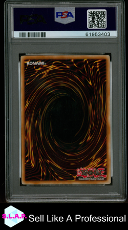 BLUE-EYES ULT.DRAGON BATTLE PACK TOURNAMENT YU-GI-OH! 2012 EN001 PSA 9 - Image 2