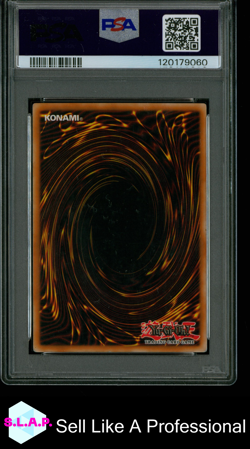 DARK MAGICIAN 1ST EDITION-GER YU-GI-OH! LOB 2002 G003 PSA 6 - Image 2