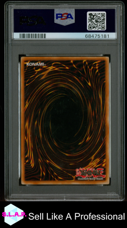 THOUSAND-EYES RSTRCT. 1ST EDITION-EUROPE YU-GI-OH! PSV 2002 E084 PSA 8 - Image 2