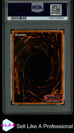 DARK MAGICIAN DDS-DARK DUEL STORIES YU-GI-OH! PRM DDS 2002 002 PSA 8 - Image 2