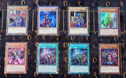 YUGIOH Arcana, Joker's, Imperial, King's, Queen's, Jack's Knight Collector's NM - Image 1