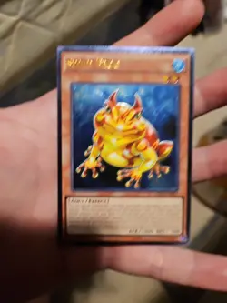 lp Yu-Gi-Oh! TCG Swap Frog OTS Tournament OP03-EN001 Unlimited Ultimate Rare - Image 2