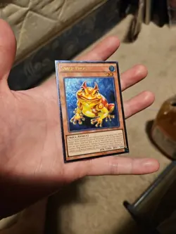 lp Yu-Gi-Oh! TCG Swap Frog OTS Tournament OP03-EN001 Unlimited Ultimate Rare - Image 5