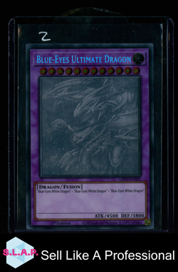 BLUE-EYES ULT DRAGON GHOST RARE 1. EDI YU-GI-OH! GFP2-181 2022 HAU EN - Image 1