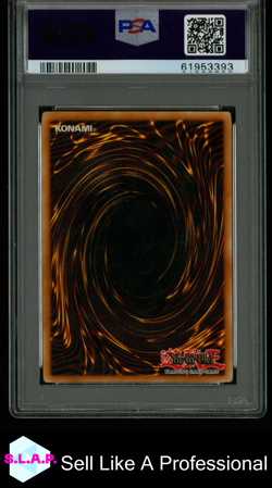 DARK MASTER-ZORC DARK CRISIS-1ST EDITION YU-GI-OH! DARK CRISIS 2003 082 PSA 8 - Image 2