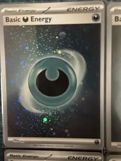 POKEMON PRISMATIC EVOLUTIONS S&V 151 COSMOS HOLO SWIRL 28 ENERGY CARD LOT NM-M ! - Image 2