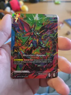 Gundam Epyon LR+ Gundam Card Game Dual Impact GD02-002 - Image 1