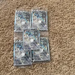 SEALED Pokemon TCG Thunderous #209 Promo Card Scarlet & Violet Black Bolt ETB 5x - Image 1